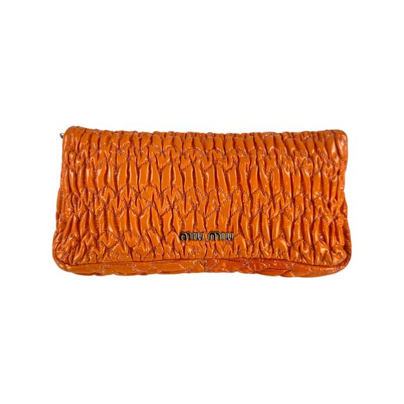 Miu Miu Crystal Nappa Matelassé Flap Bag - Picture 2 of 16